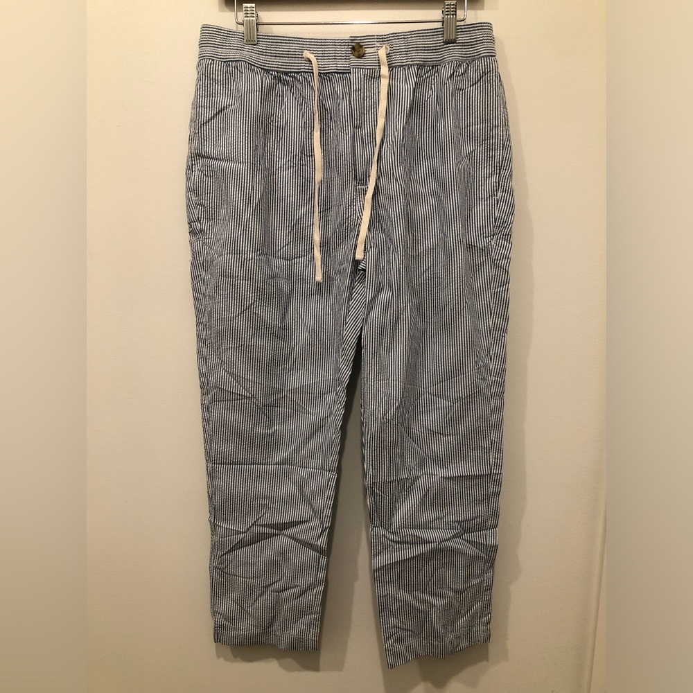 J. Crew Seersucker Casual Pants